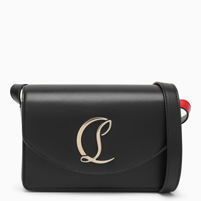 Christian Louboutin Black/gold Leather Shoulder Bag