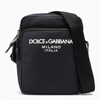 DOLCE & GABBANA DOLCE&GABBANA BLUE MESSENGER BAG IN NYLON