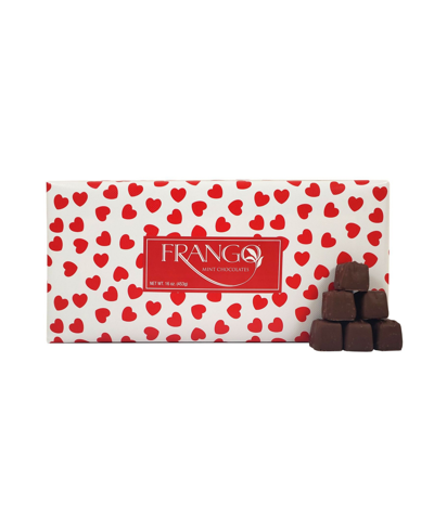 Frango Chocolates 1 Lb Valentine's Heart Wrapped Milk Mint Box Of Chocolates
