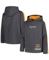 OUTERSTUFF BIG BOYS GRAY MCLAREN F1 TEAM FRENCH TERRY PULLOVER HOODIE