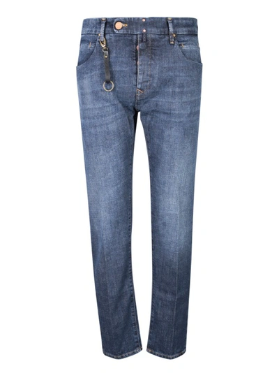 Incotex Mid-rise Skinny Jeans In Blue