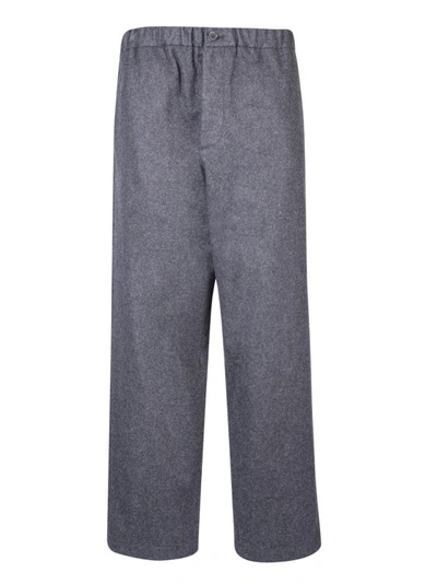 Jil Sander Sustainable Wool Trouser In Grey