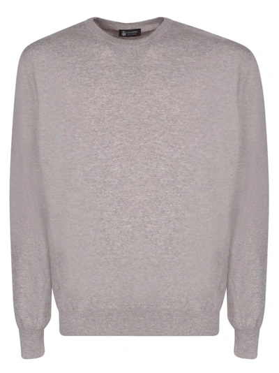 Colombo Roundneck Pullover In Grey