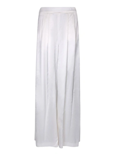 Fabiana Filippi Wide Leg Trousers In White