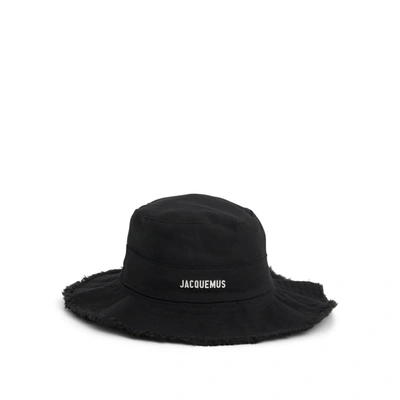Jacquemus Artichaut Frayed Expedition Hat In 990