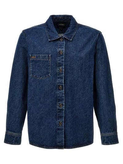 A.p.c. Vittorio Overshirt In Azul