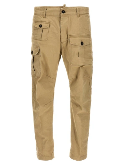 Dsquared2 'sexy Cargo' Pants In Beige