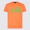 Dsquared2 Orange Cotton T-shirt