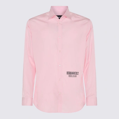 Dsquared2 Pink Cotton Shirt