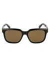 Dunhill Sunglasses In 001 Black Black Brown