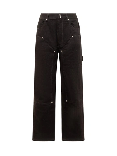 Givenchy Zip Detailed Jeans In Black