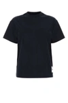 Jil Sander Set Of Three Cotton T-shirts In Black