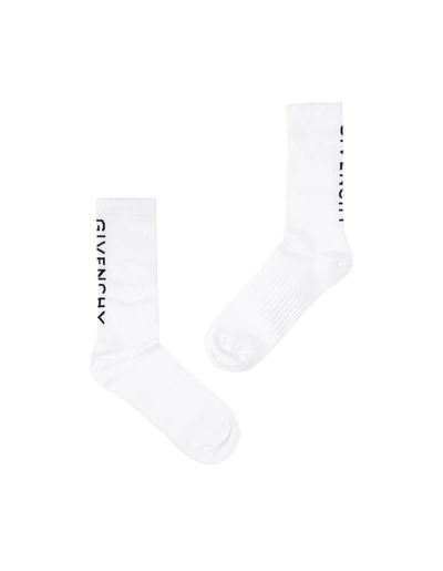 Givenchy College Socks In White