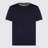 Missoni Dyed Cotton Jersey T-shirt In Blue