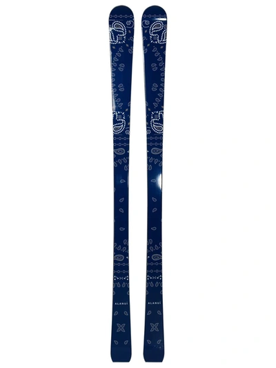 Alanui Icon Ski In A Wood Blend In Navy