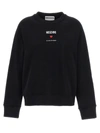 Moschino In Love We Trust Sweatshirt Black In Black