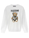 Moschino Couture Woman Sweatshirt White Size 8 Cotton In White