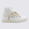 OFF-WHITE OFF-WHITE WHITE LEATHER OUT OF OFFICE HIGH TOP SNEAKERS