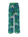 P.a.r.o.s.h Stelo Straight-leg Trousers In Fantasia Verde Botti