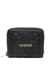 LOVE MOSCHINO LOVE MOSCHINO QUILTED WALLET