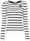 Twinset Twin-set Cozy And Stylish Sweaters In Bianco E Blu