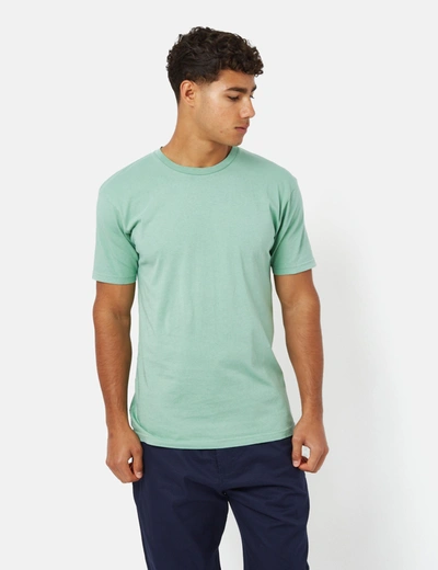 Colorful Standard Faded Mint Classic T Shirt In Green