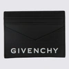 GIVENCHY GIVENCHY BLACK LEATHER G-CUT CARD HOLDER