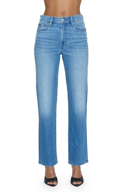 Pistola Drew Ankle Straight Leg Jeans In Blue