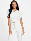GUESS FACTORY OLICIA TIE-WAIST TOP