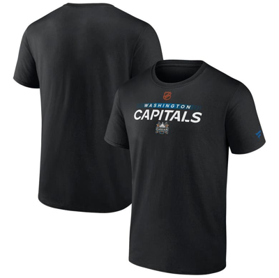 Fanatics Branded Black Washington Capitals Special Edition 2.0 Authentic Pro T-shirt