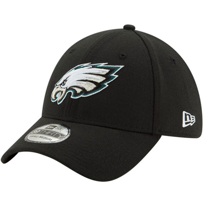 New Era Black Philadelphia Eagles 39thirty Fitted Hat