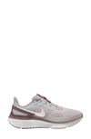 Nike Air Zoom Structure 25 Road Running Shoe In Platinum Violet/ White/ Photon