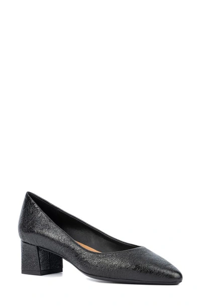 Aquatalia Pasha Water Repellent Pointed Toe Pump In Black