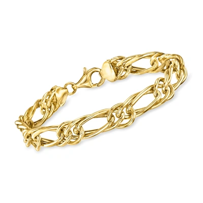 Ross-simons 18kt Gold Over Sterling Multi-link Bracelet