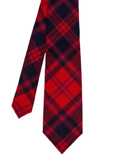 J.mclaughlin Plaid Tie In Multi