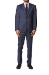 Jb Britches Sartorial Classic Fit Stretch Wool Suit In Navy