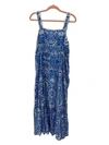 Jude Connally Everly Dress In Brushed Ikat Periwinkle In Multi