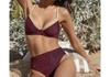 Pq Swim Evie Underwire Bralette Bikini Top In Garnet In Multi