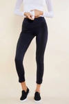 ANATOMIE HIGH WAISTED TRAVEL & PERFORMANCE PANT IN BLACK