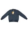 Save The Duck Men's Puffer Shirt Jacket In Navy Blue In Blue