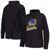 Levelwear Black Golden State Warriors Sunset Pullover Sweatshirt In Black