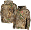 DUNBROOKE DUNBROOKE CAMO CLEVELAND GUARDIANS CHAMPION REALTREE PULLOVER HOODIE