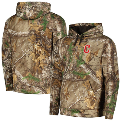 Dunbrooke Camo Cleveland Guardians Champion Realtree Pullover Hoodie
