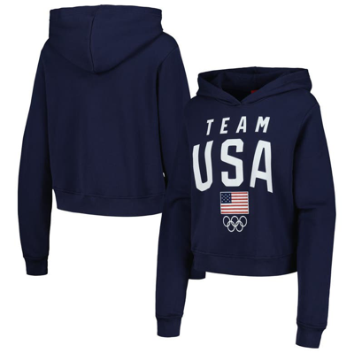 Outerstuff Navy Team Usa Pullover Hoodie