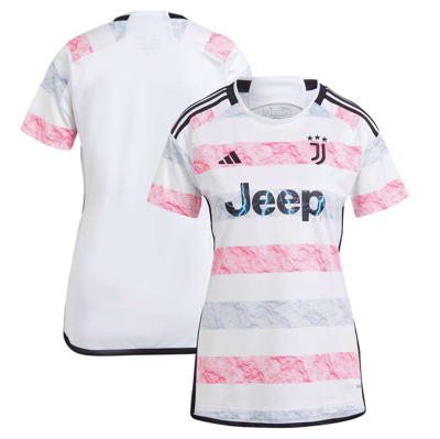 Adidas Originals Adidas  White Juventus 2023/24 Away Replica Jersey