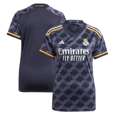 Adidas Originals Adidas  Navy Real Madrid 2023/24 Away Replica Jersey