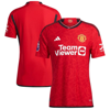 ADIDAS ORIGINALS ADIDAS  RED MANCHESTER UNITED 2023/24 HOME AUTHENTIC JERSEY