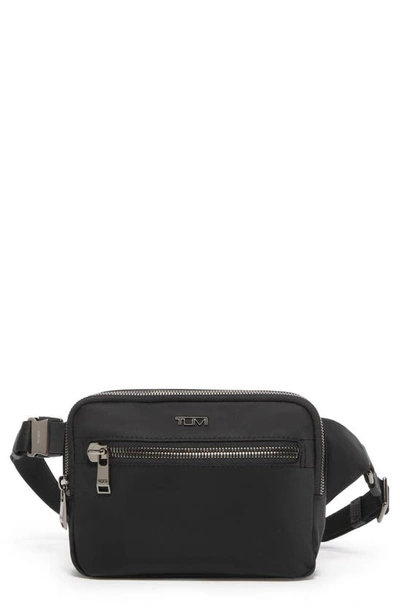 Tumi Sedona Crossbody Sling Bag In Black,gunmetal