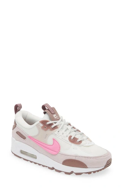 Nike Air Max 90 Futura Trainer In Platinum Violet/playful Pink/smokey Mauve/pink Foam