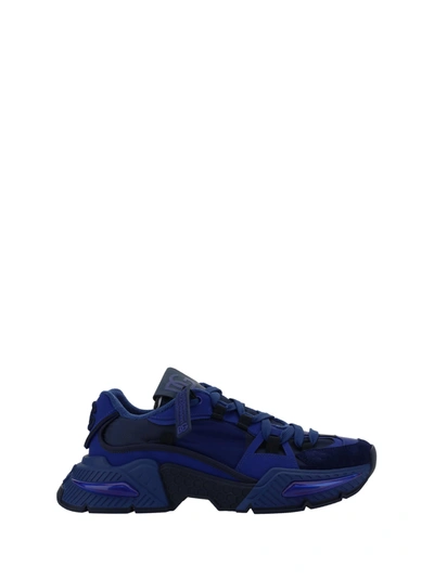 Dolce & Gabbana Air Master Panelled Sneakers In Blu